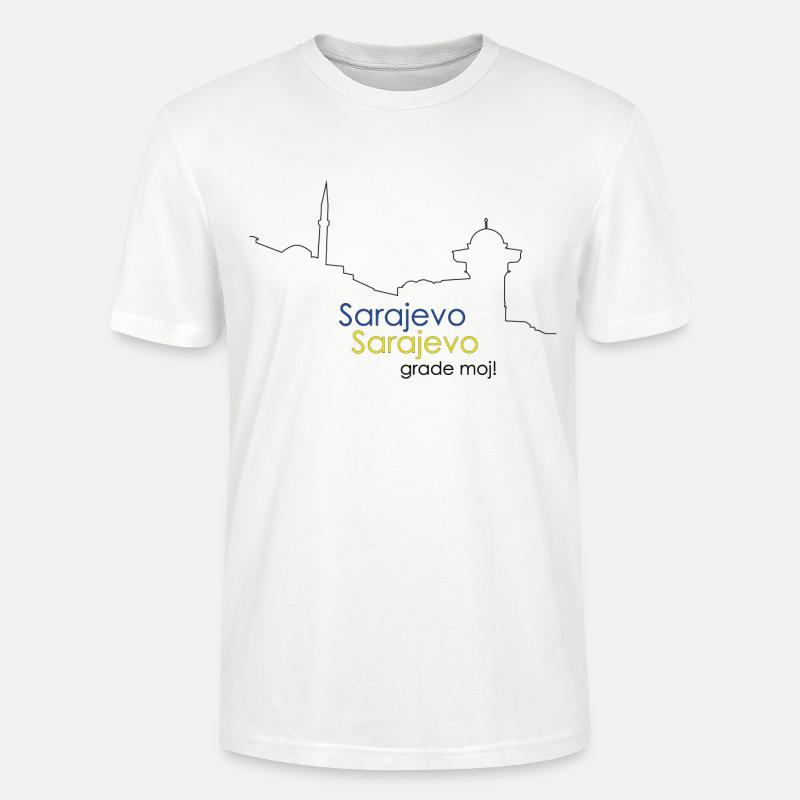 Sarajevo Sarajevo - Stanley/Stella Unisex Bio-T-Shirt CRAFTER - Weiß