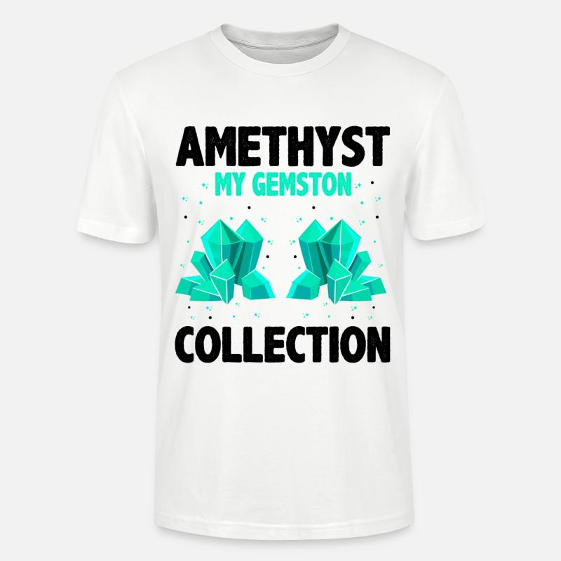 Felsenforschung und Quarzgestein Design - Stanley/Stella Unisex Bio-T-Shirt CRAFTER - Weiß