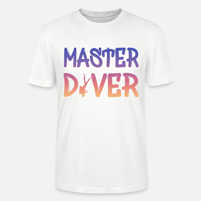 Master Diver - Stanley/Stella Unisex Bio-T-Shirt CRAFTER - Weiß