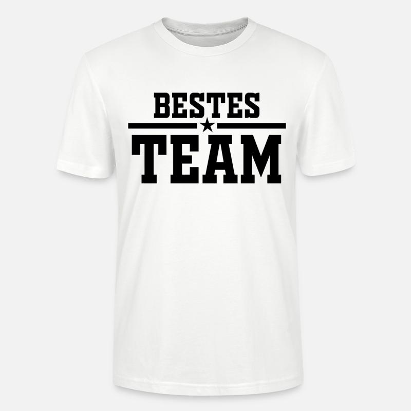 Team, Beste Gruppe, Teamarbeit - Stanley/Stella Unisex Bio-T-Shirt CRAFTER - Weiß
