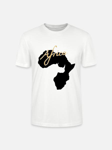 Africa Afrika - Stanley/Stella Unisex Bio-T-Shirt CRAFTER - Weiß
