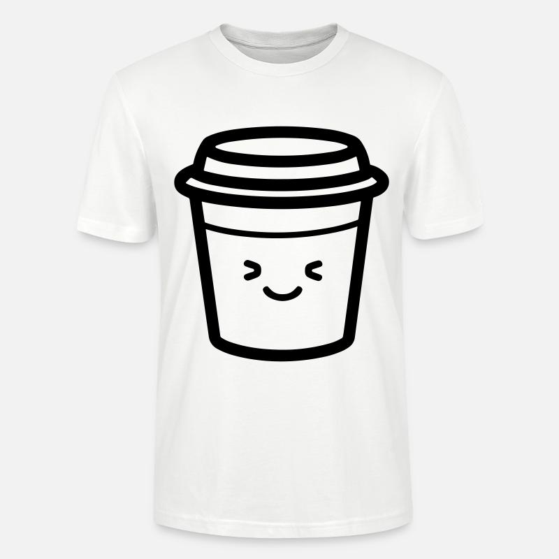 Kaffeebecher - Stanley/Stella Unisex Bio-T-Shirt CRAFTER - Weiß