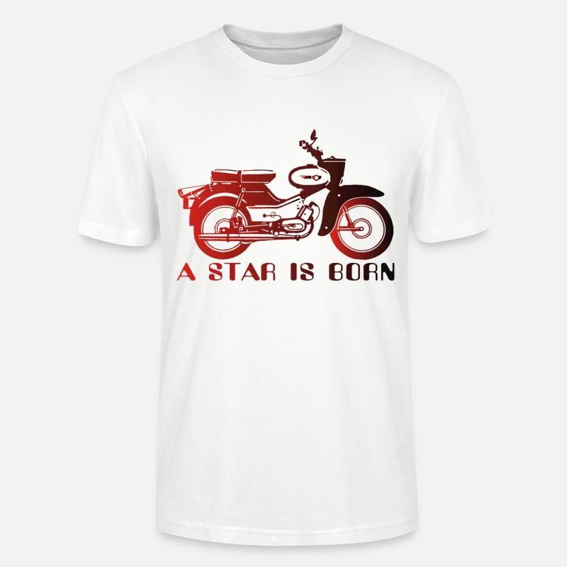 Simson Star is Born - Stanley/Stella Unisex Bio-T-Shirt CRAFTER - Weiß