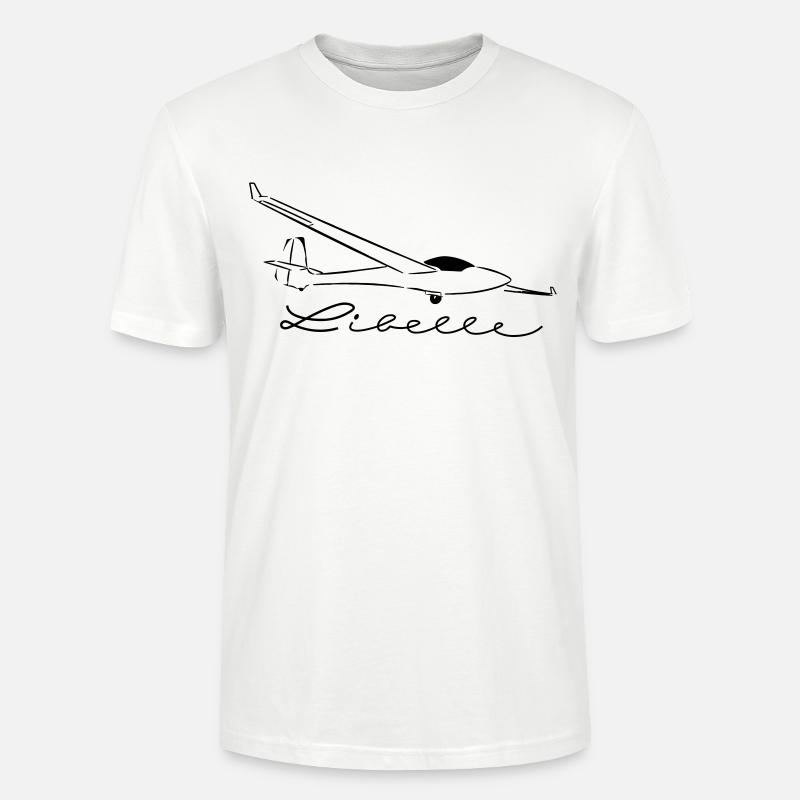 libelle_winglets - Stanley/Stella Unisex Bio-T-Shirt CRAFTER - Weiß