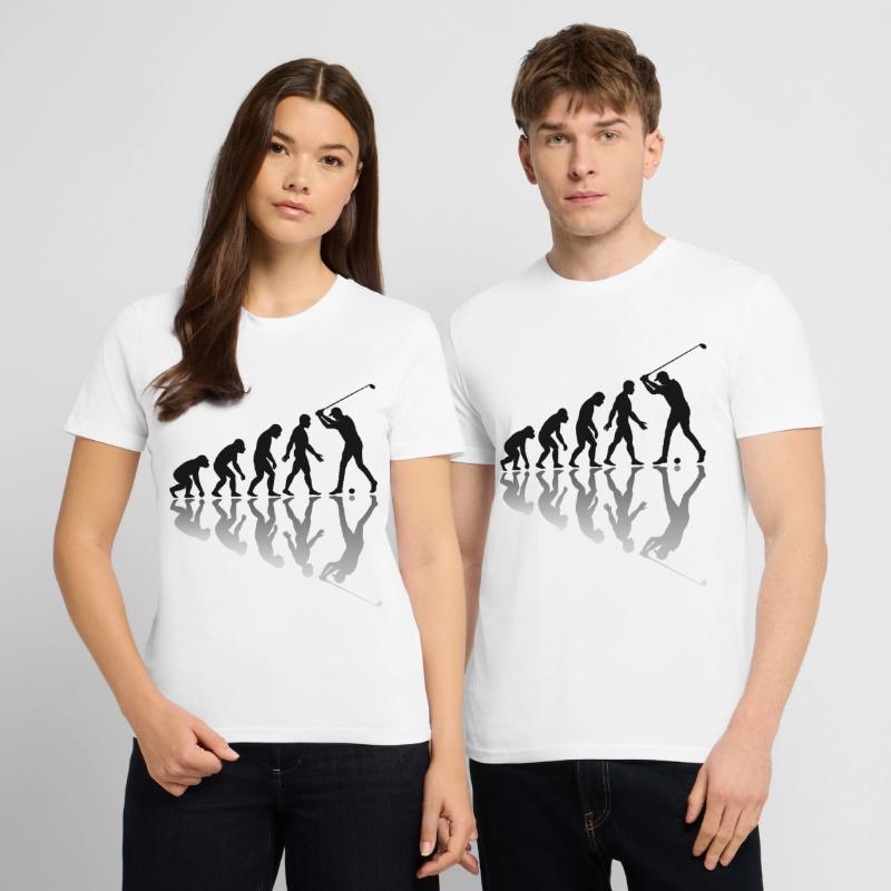 Evolution Golf Shadow Play Stanley/Stella CRAFTER Unisex Organic T-Shirt