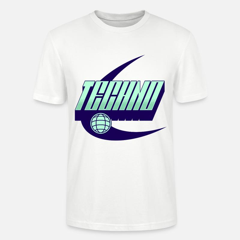 Techno - Stanley/Stella Unisex Bio-T-Shirt CRAFTER - Weiß