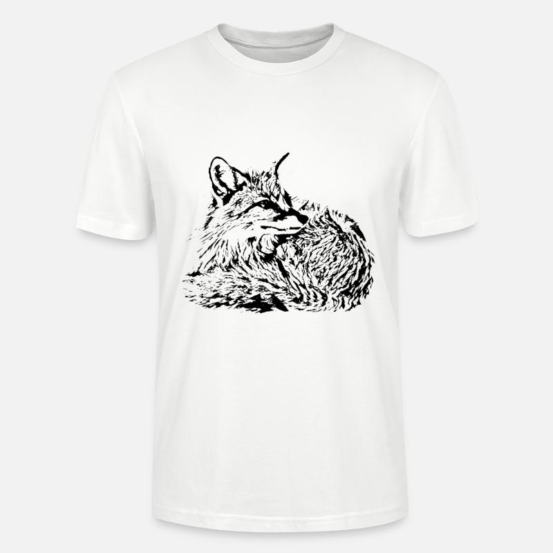 Fuchs - Stanley/Stella Unisex Bio-T-Shirt CRAFTER - Weiß
