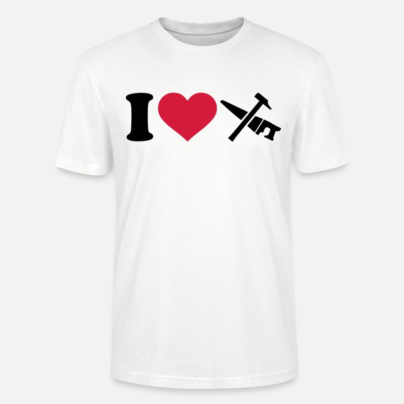 Werkzeug - Stanley/Stella Unisex Bio-T-Shirt CRAFTER - Weiß