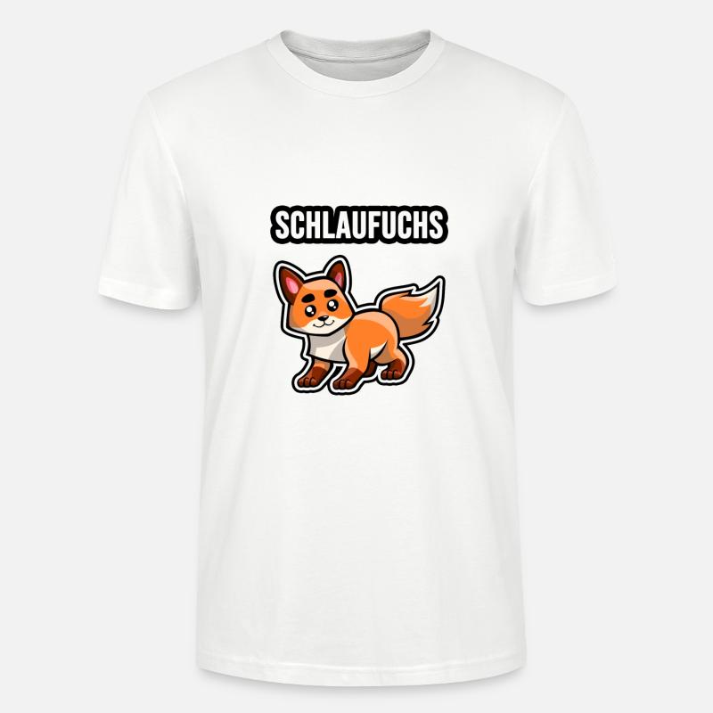 Schlaufuchs - Stanley/Stella Unisex Bio-T-Shirt CRAFTER - Weiß