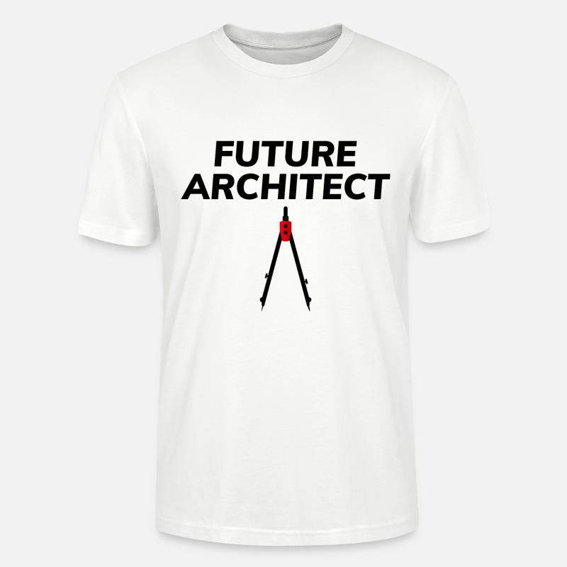 Architecte Architecture Étudiant Architecture Drôle - T-shirt bio CRAFTER Stanley Stella Unisexe - blanc