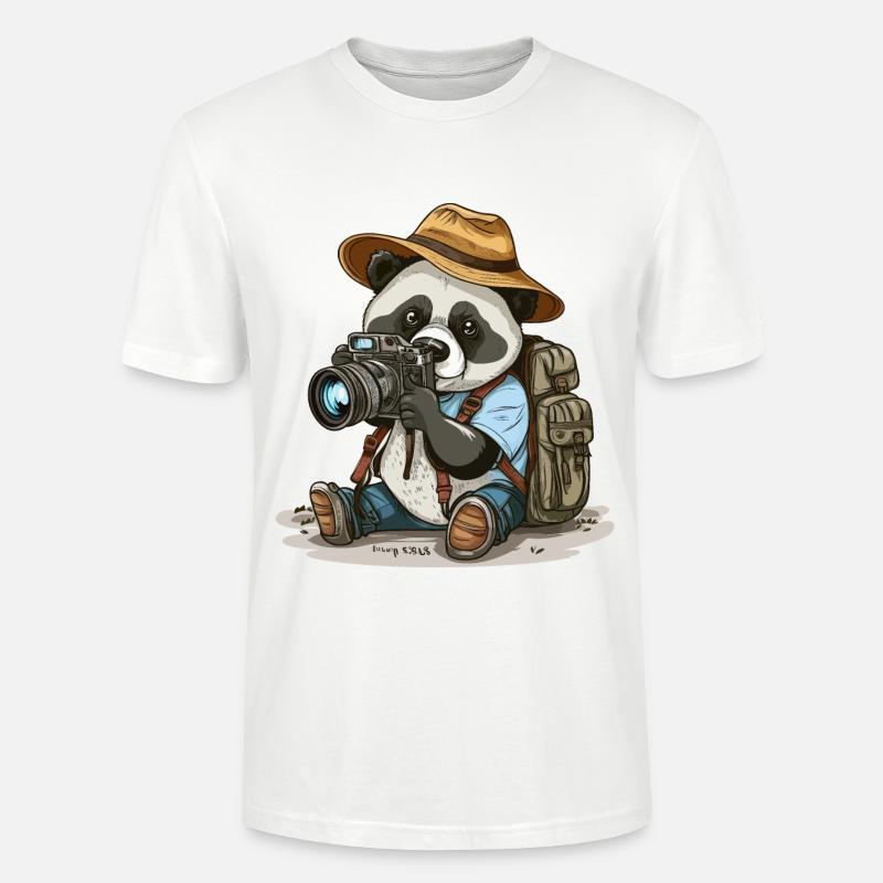 À la découverte du monde - T-shirt bio CRAFTER Stanley Stella Unisexe - blanc