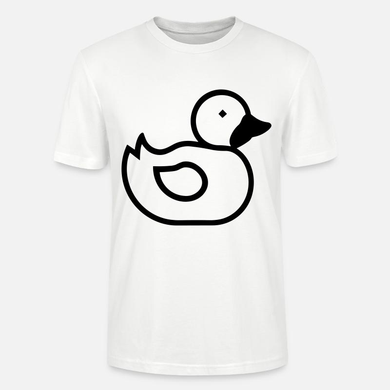 Duck - Stanley/Stella CRAFTER Unisex Organic T-Shirt - white