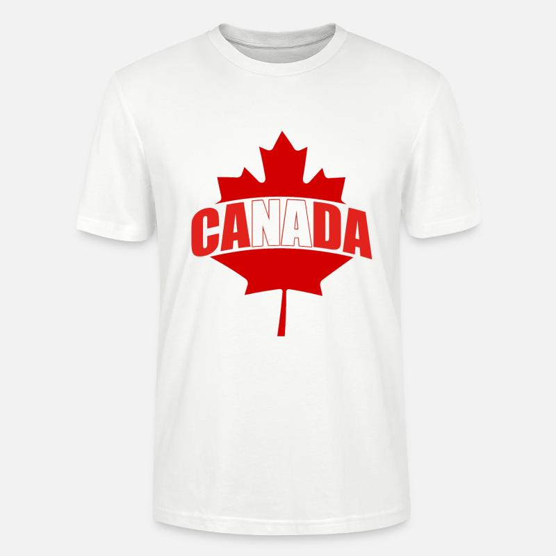 Canada Canada accueil - T-shirt bio CRAFTER Stanley Stella Unisexe - blanc