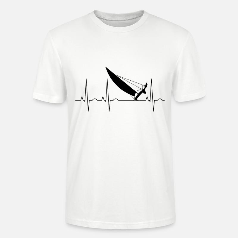 Katamaran - Puls / Frequenz - Stanley/Stella Unisex Bio-T-Shirt CRAFTER - Weiß