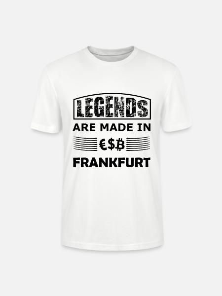 Frankfurter Legenden - Stanley/Stella Unisex Bio-T-Shirt CRAFTER - Weiß