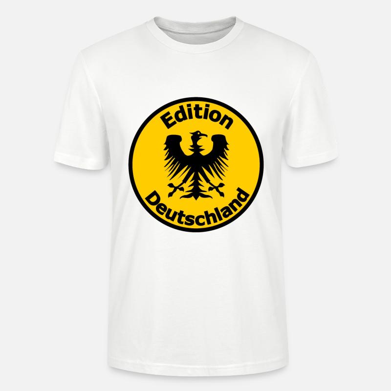 Die Deutschen - Stanley/Stella Unisex Bio-T-Shirt CRAFTER - Weiß