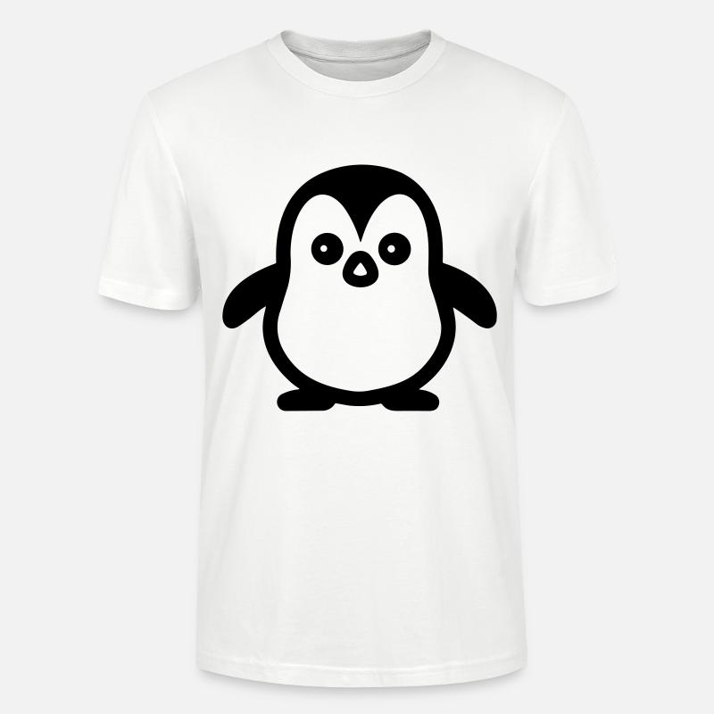 Pinguin - Stanley/Stella Unisex Bio-T-Shirt CRAFTER - Weiß