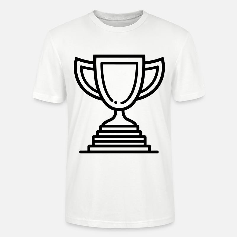 Trophäe - Stanley/Stella Unisex Bio-T-Shirt CRAFTER - Weiß