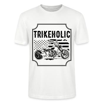 Trike - Stanley/Stella Unisex Bio-T-Shirt CRAFTER - Weiß - Vorne - Alina (178cm) & Michal (187cm)