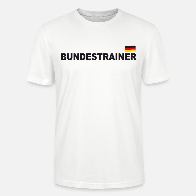 Bundestrainer - Stanley/Stella Unisex Bio-T-Shirt CRAFTER - Weiß