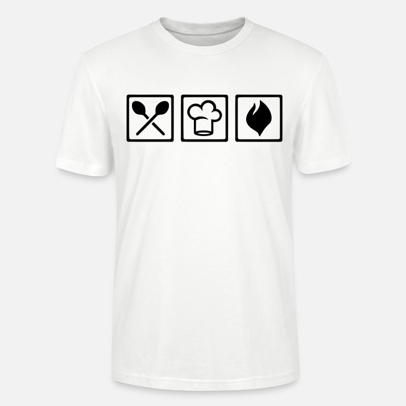 Koch - Stanley/Stella Unisex Bio-T-Shirt CRAFTER - Weiß