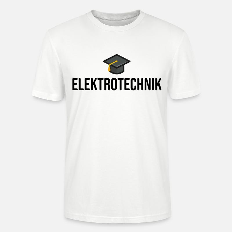 Elektrotechnik Studium Ausbildung - Stanley/Stella Unisex Bio-T-Shirt CRAFTER - Weiß