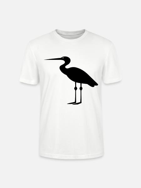 Simple Little Stork - Stanley/Stella CRAFTER Unisex Organic T-Shirt - white