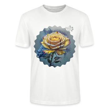 NDDF #09 Rause Jone - Stanley/Stella CRAFTER Unisex Organic T-Shirt - white - Front - Alina (178cm) & Michal (187cm)