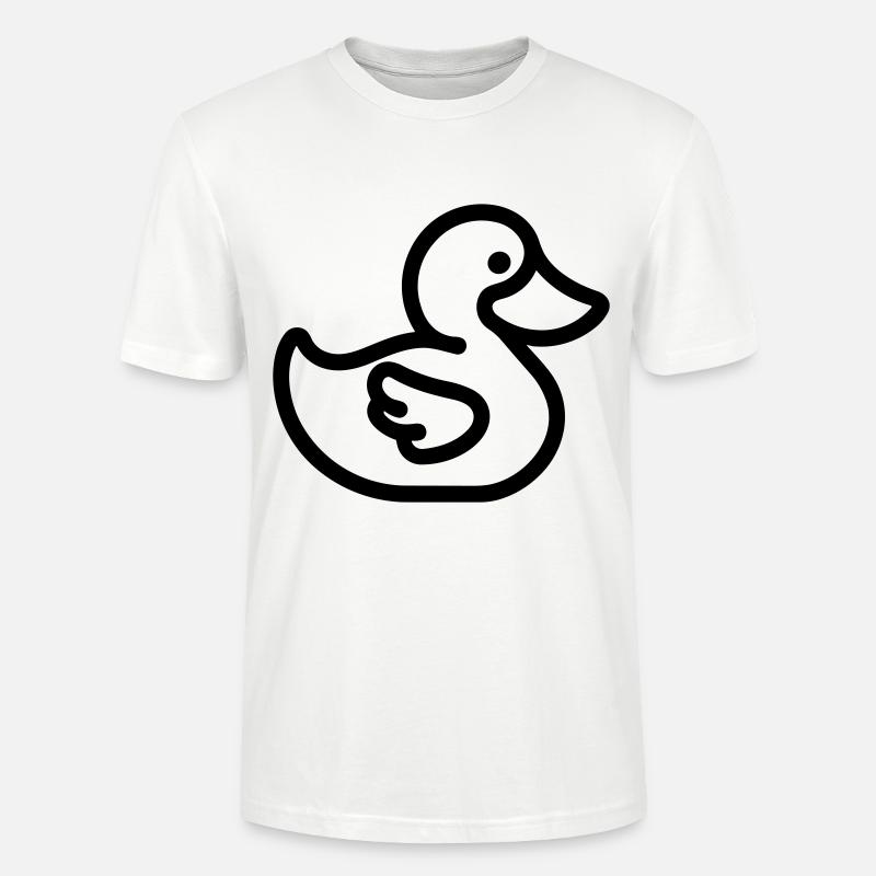 Canard - T-shirt bio CRAFTER Stanley Stella Unisexe - blanc