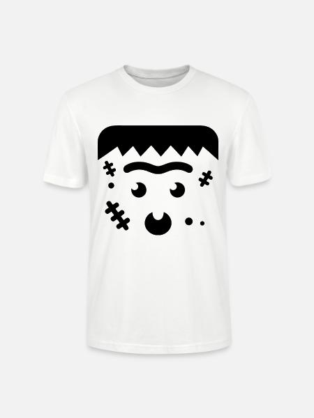 Zombie Kostüm Halloween Kostüm - Stanley/Stella Unisex Bio-T-Shirt CRAFTER - Weiß