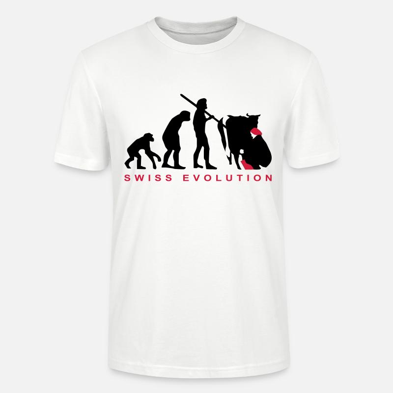 Evolution Bauer Schweiz - Stanley/Stella Unisex Bio-T-Shirt CRAFTER - Weiß