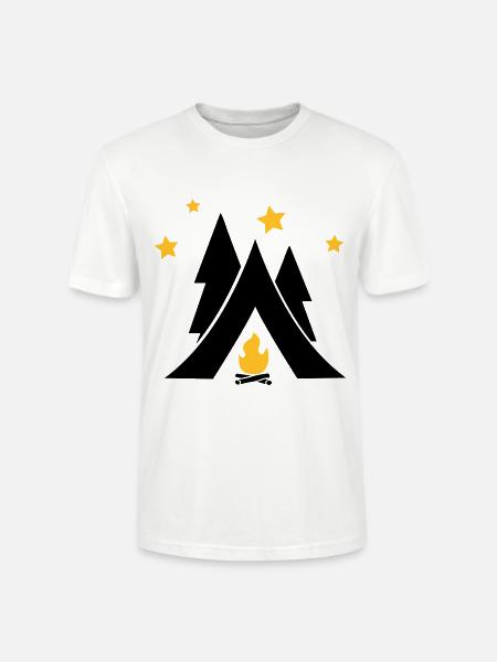Zelt - Stanley/Stella Unisex Bio-T-Shirt CRAFTER - Weiß