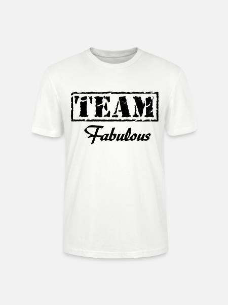 Team Fabulous - Stanley/Stella Unisex Bio-T-Shirt CRAFTER - Weiß