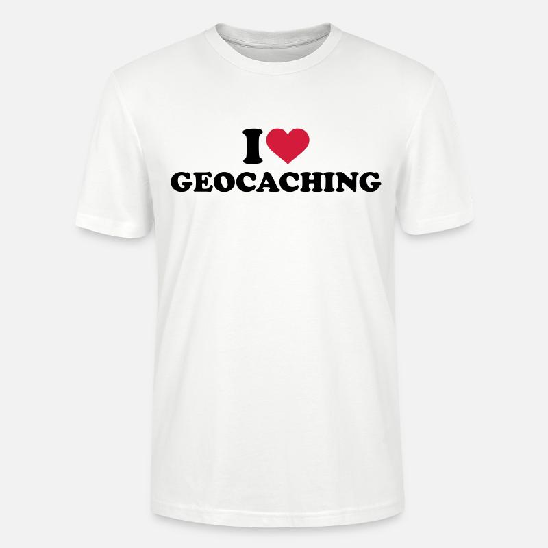 Geocaching - Stanley/Stella Unisex Bio-T-Shirt CRAFTER - Weiß