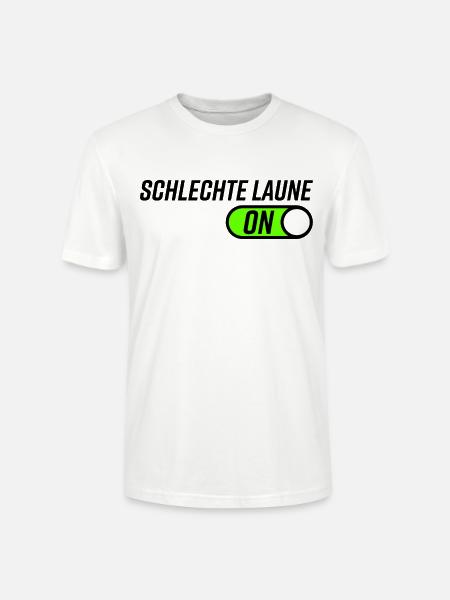 Schelchte Laune Humor Geschenkidee - Stanley/Stella Unisex Bio-T-Shirt CRAFTER - Weiß