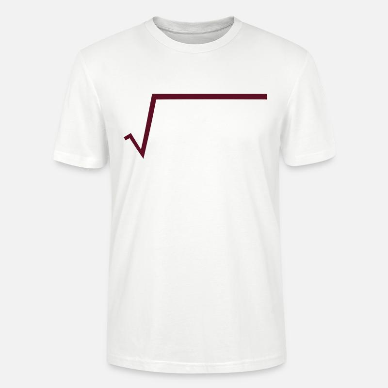 Wurzel - Mathe - Stanley/Stella Unisex Bio-T-Shirt CRAFTER - Weiß