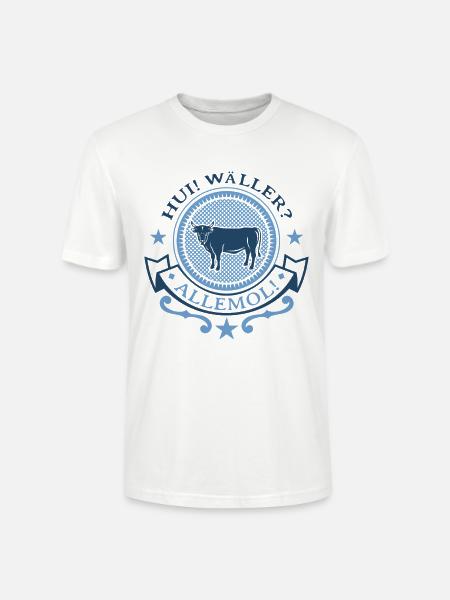 Heimat bedeutet Westerwald GESCHENK - Stanley/Stella Unisex Bio-T-Shirt CRAFTER - Weiß