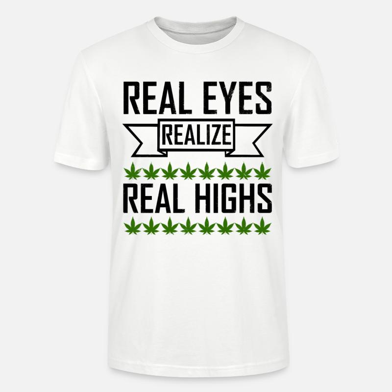 mauvaise herbe - T-shirt bio CRAFTER Stanley Stella Unisexe - blanc