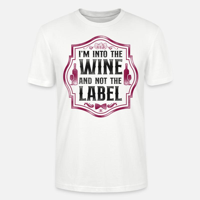 Sommelier Wine Drinking Tasting - Stanley/Stella Unisex Bio-T-Shirt CRAFTER - Weiß