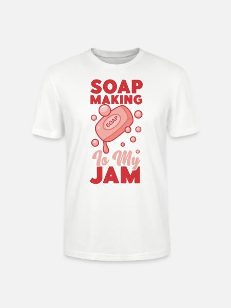Soap Making Crafting Soap Making - Stanley/Stella CRAFTER Unisex Organic T-Shirt - white