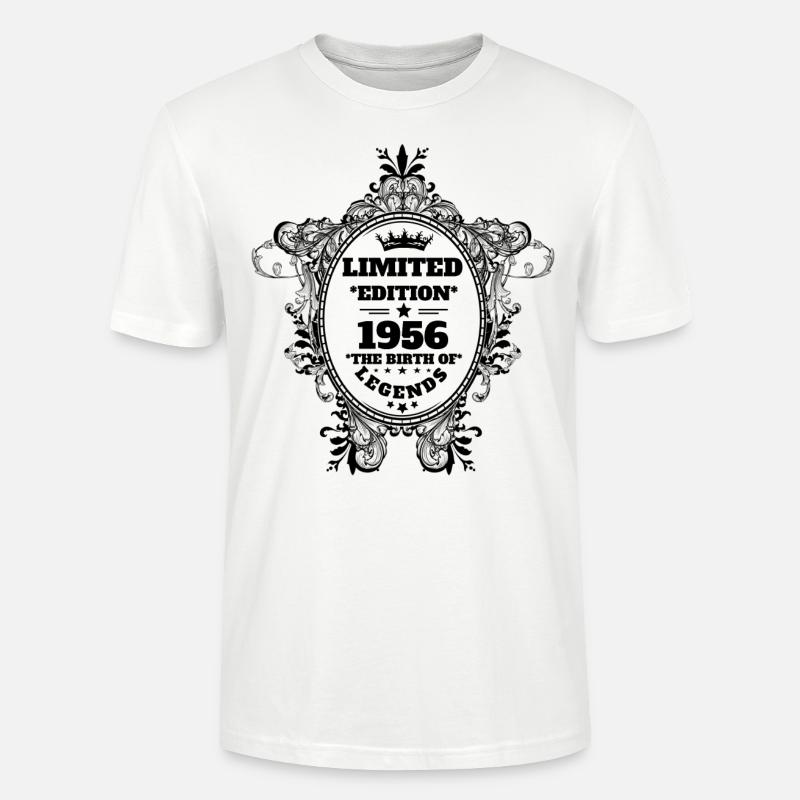 1956 - Stanley/Stella Unisex Bio-T-Shirt CRAFTER - Weiß