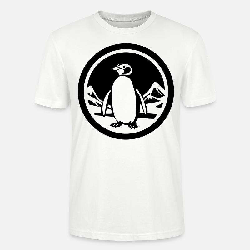 Pinguin - Stanley/Stella Unisex Bio-T-Shirt CRAFTER - Weiß