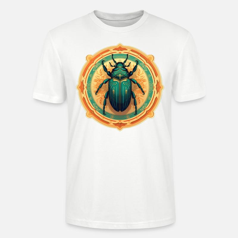 bark beetle - Stanley/Stella CRAFTER Unisex Organic T-Shirt - white