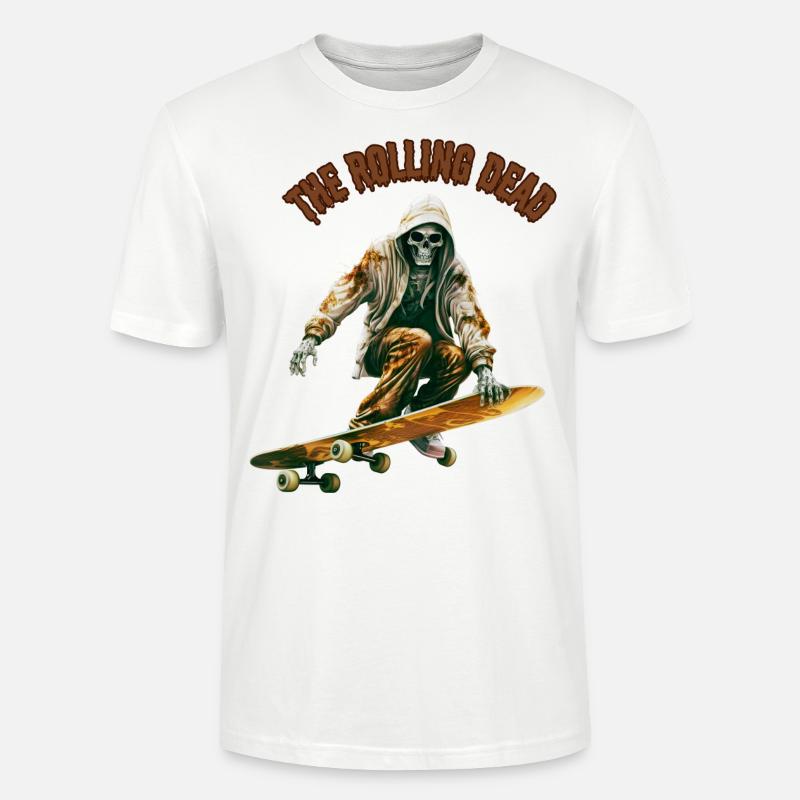 DIE ROLLENDEN TOTEN - Stanley/Stella Unisex Bio-T-Shirt CRAFTER - Weiß