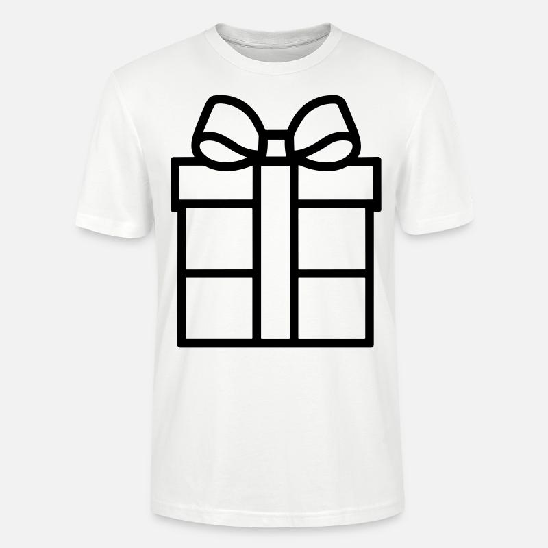 Kleine Geschenkbox - Stanley/Stella Unisex Bio-T-Shirt CRAFTER - Weiß