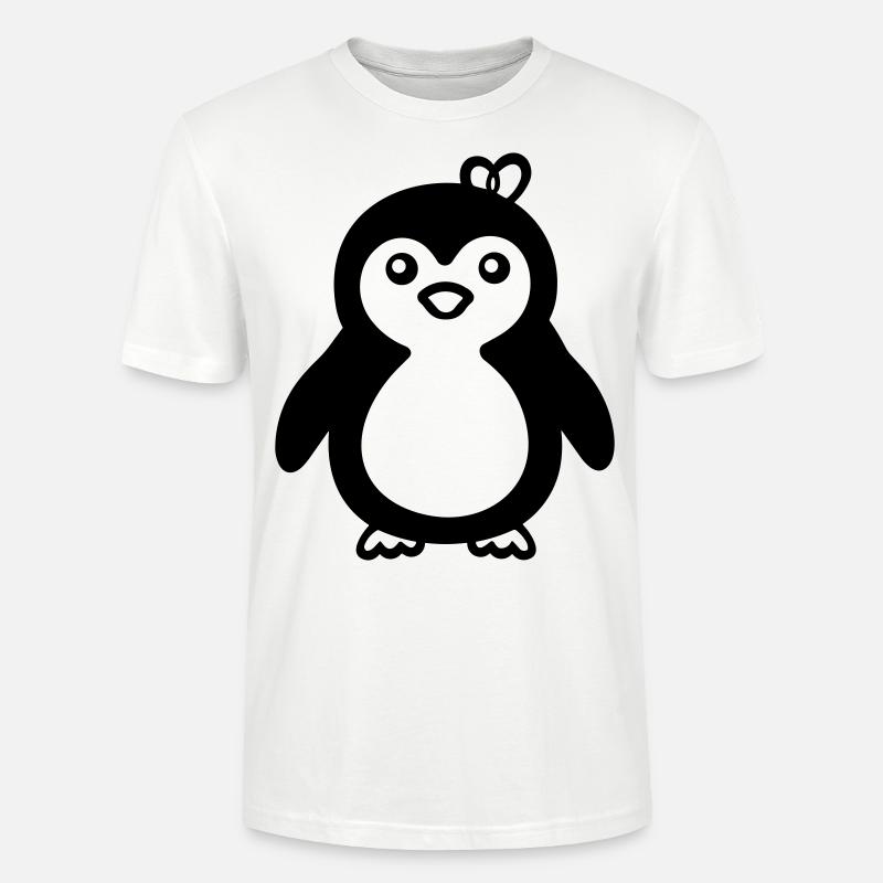 Pinguin - Stanley/Stella Unisex Bio-T-Shirt CRAFTER - Weiß