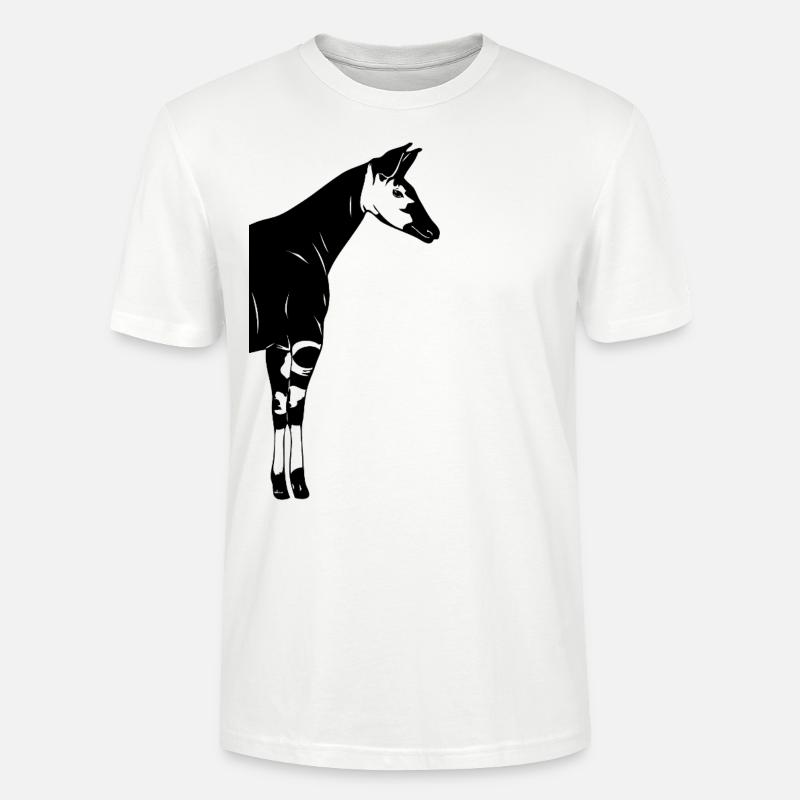 Okapi - T-shirt bio CRAFTER Stanley Stella Unisexe - blanc