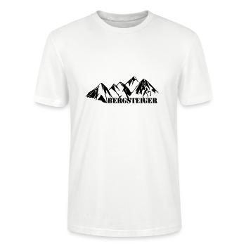 Bergsteiger - Stanley/Stella Unisex Bio-T-Shirt CRAFTER - Weiß - Vorne - Alina (178cm) & Michal (187cm)