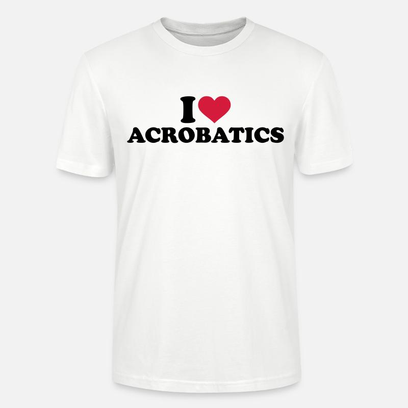 Akrobatik - Stanley/Stella Unisex Bio-T-Shirt CRAFTER - Weiß
