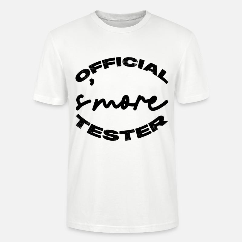 Official S'more Tester 4 - Stanley/Stella Unisex Bio-T-Shirt CRAFTER - Weiß